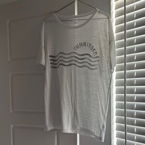 Aerie White Graphic T-Shirt
